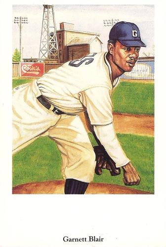 1991 Ron Lewis Negro Leagues Postcards #19 Garnett Blair Front