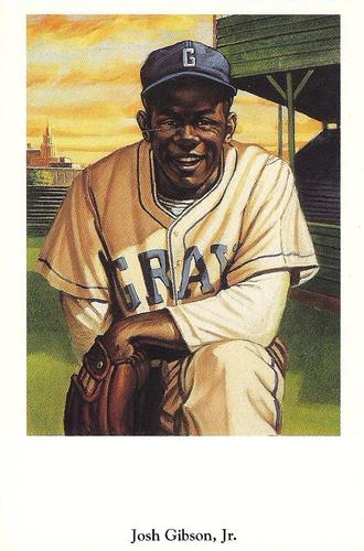 1991 Ron Lewis Negro Leagues Postcards #24 Josh Gibson, Jr. Front
