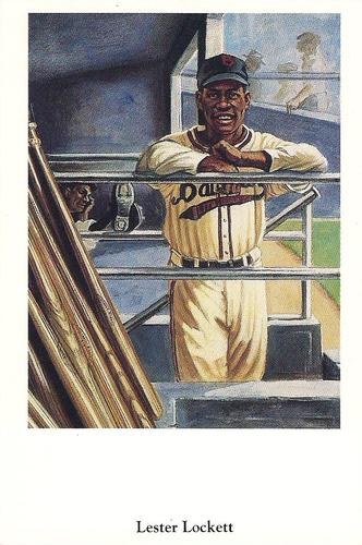 1991 Ron Lewis Negro Leagues Postcards #28 Lester Lockett Front