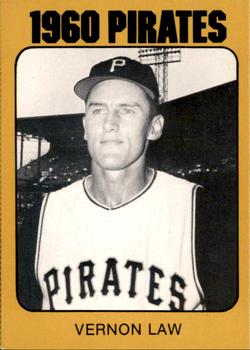 1980 TCMA 1960 Pittsburgh Pirates #0004 Vernon Law Front