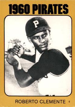 1980 TCMA 1960 Pittsburgh Pirates #NNO Roberto Clemente Front