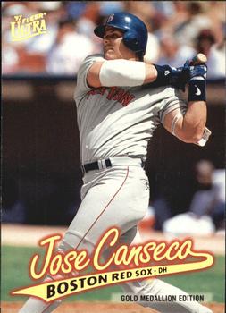 1997 Ultra - Gold Medallion #G12 Jose Canseco Front