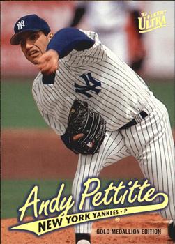 1997 Ultra - Gold Medallion #G102 Andy Pettitte Front