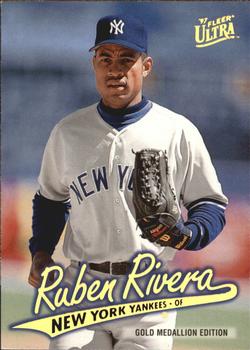 1997 Ultra - Gold Medallion #G104 Ruben Rivera Front