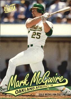1997 Ultra - Gold Medallion #G114 Mark McGwire Front