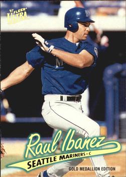 1997 Ultra - Gold Medallion #G123 Raul Ibanez Front