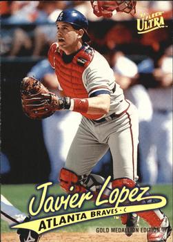 1997 Ultra - Gold Medallion #G156 Javier Lopez Front
