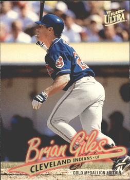 1997 Ultra - Gold Medallion #G354 Brian Giles Front