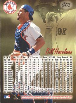 1997 Ultra - Gold Medallion #G473 Bill Haselman Back
