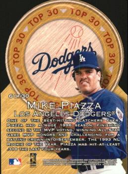 1997 Ultra - Top 30 Gold Medallion #6 Mike Piazza Back