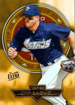 1997 Ultra - Top 30 #13 Jeff Bagwell Front