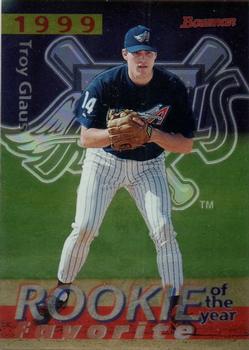 1998 Bowman - 1999 Rookie of the Year Favorites #ROY2 Troy Glaus Front