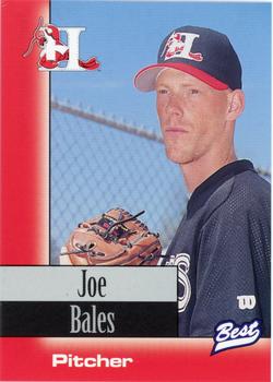 1997 Best Hickory Crawdads Red #6 Joe Bales Front