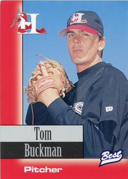 1997 Best Hickory Crawdads Red #7 Tom Buckman Front