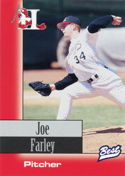 1997 Best Hickory Crawdads Red #12 Joe Farley Front