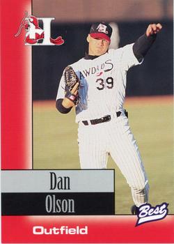 1997 Best Hickory Crawdads Red #27 Dan Olson Front