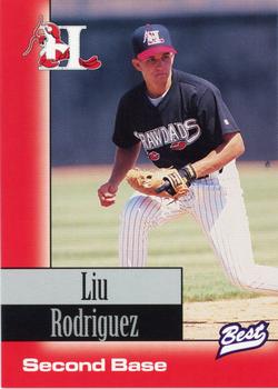 1997 Best Hickory Crawdads Red #29 Liu Rodriguez Front