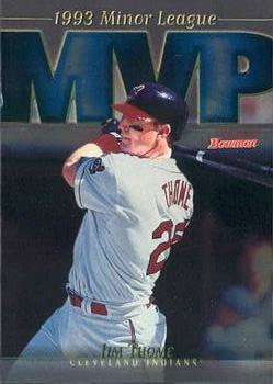 1998 Bowman - Minor League MVPs #MVP11 Jim Thome Front
