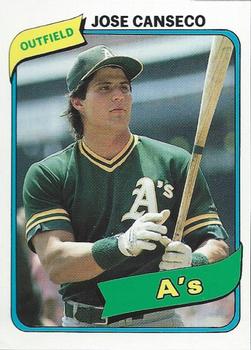 1990 Baseball Cards Presents Baseball Card Boom Repli-cards #3 Jose Canseco Front