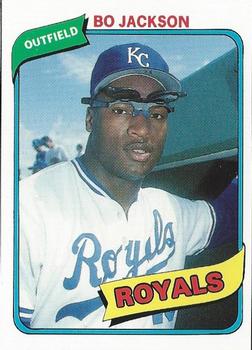 1990 Baseball Cards Presents Baseball Card Boom Repli-cards #4 Bo Jackson Front