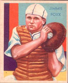 1934-36 National Chicle Diamond Stars (R327) #64 Jimmie Foxx Front