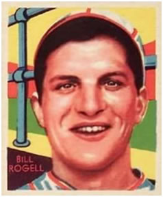 1934-36 National Chicle Diamond Stars (R327) #76 Billy Rogell Front