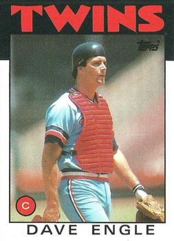 1986 Topps #43 Dave Engle Front