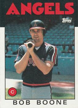 1986 Topps #62 Bob Boone Front