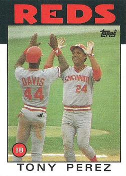 1986 Topps #85 Tony Perez Front