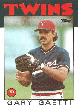 1986 Topps #97 Gary Gaetti Front