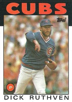 1986 Topps #98 Dick Ruthven Front