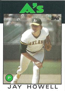 1986 Topps #115 Jay Howell Front