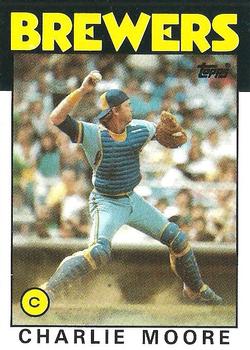 1986 Topps #137 Charlie Moore Front