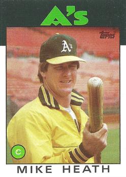 1986 Topps #148 Mike Heath Front