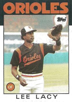 1986 Topps #226 Lee Lacy Front