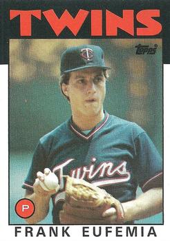 1986 Topps #236 Frank Eufemia Front