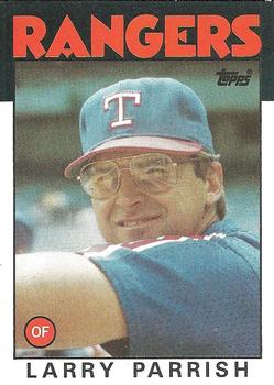 1986 Topps #238 Larry Parrish Front