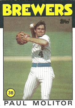 1986 Topps #267 Paul Molitor Front