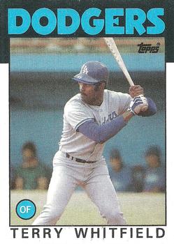 1986 Topps #318 Terry Whitfield Front