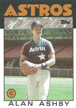 1986 Topps #331 Alan Ashby Front