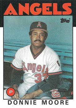 1986 Topps #345 Donnie Moore Front