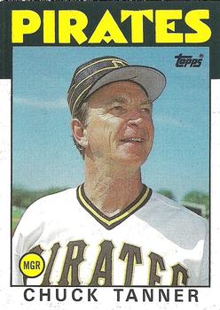 1986 Topps #351 Chuck Tanner Front