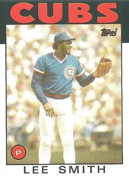 1986 Topps #355 Lee Smith Front