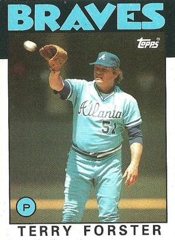 1986 Topps #363 Terry Forster Front