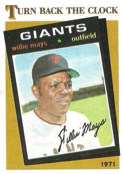1986 Topps #403 Willie Mays Front