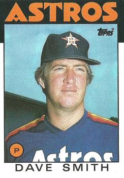 1986 Topps #408 Dave Smith Front