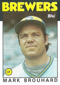 1986 Topps #473 Mark Brouhard Front
