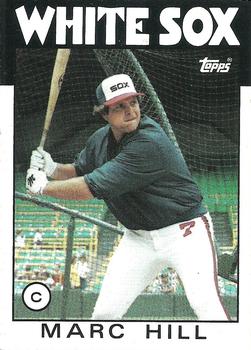 1986 Topps #552 Marc Hill Front