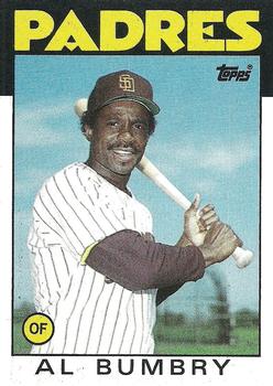 1986 Topps #583 Al Bumbry Front