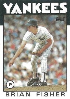 1986 Topps #584 Brian Fisher Front